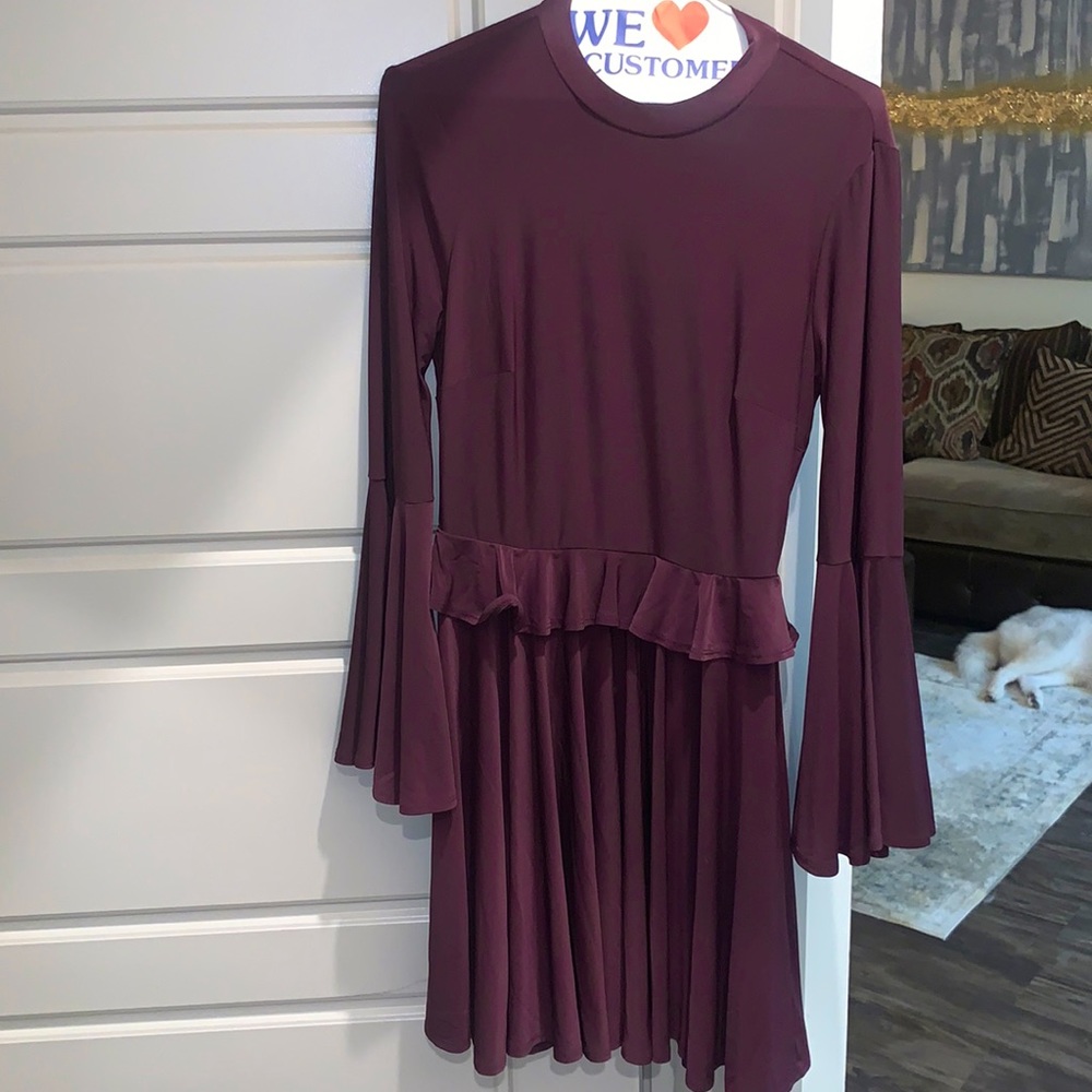 ASOS purple dress